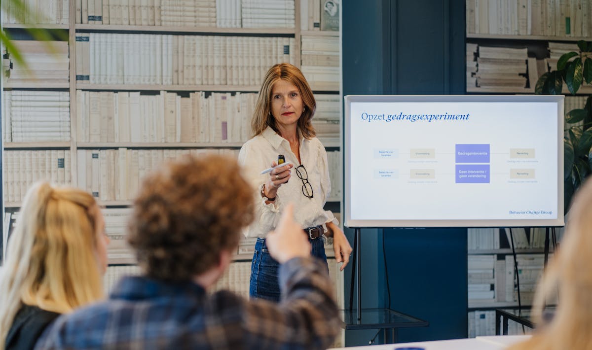 Afbeelding van een resultatensessie