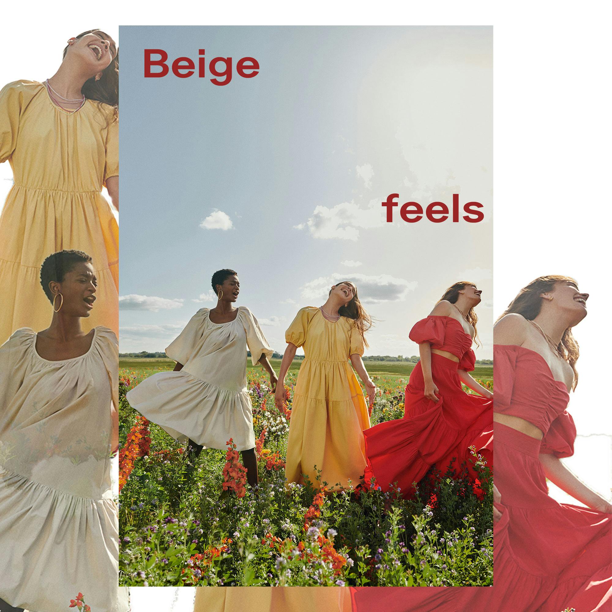 Beige feels: Wir blühen auf!