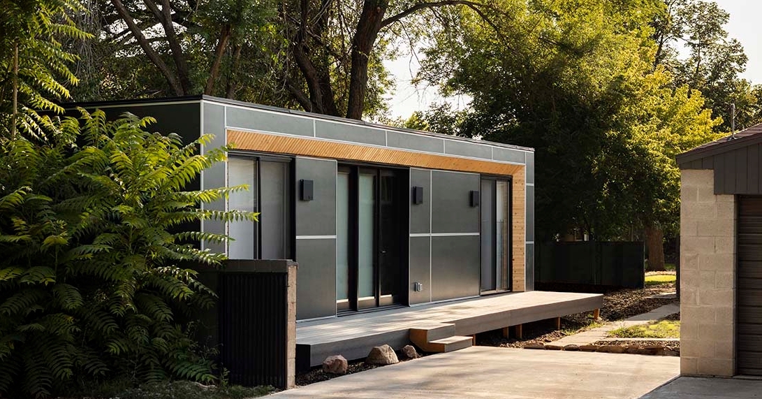 An example of an Accessory Dwelling Unit in a Californian backyard