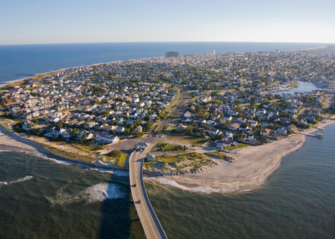 Ariel view of Ocean City, New Jersey