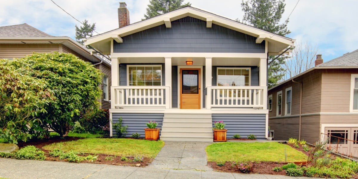A small craftsman home in Washington State, being priced for the Seattle rental property market