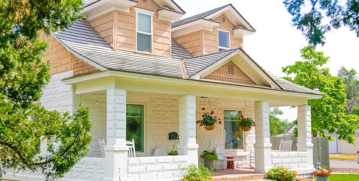 An image of a single-family home, which has different insurance needs depending on how it is rented out