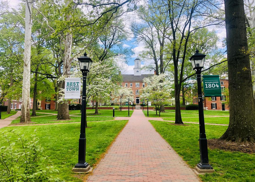 beautiful street in Ohio