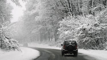 driving in the snow