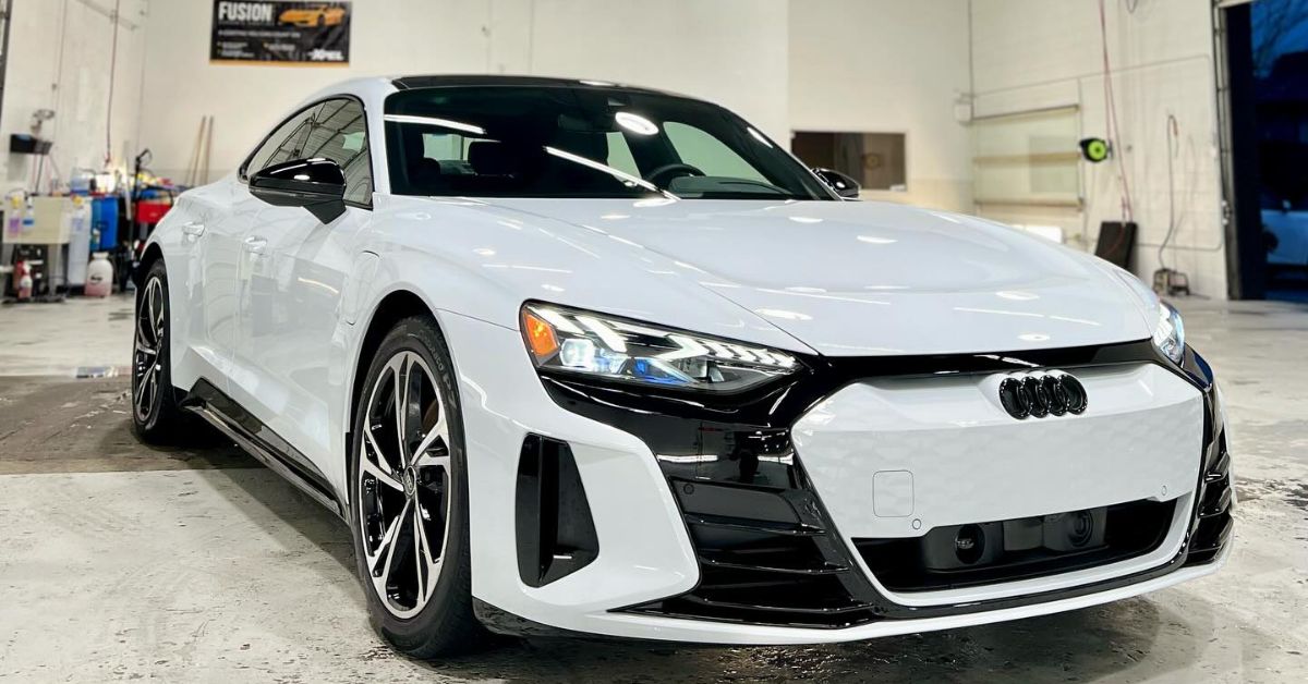 White Audie Ceramic Coating