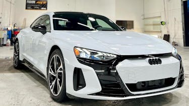 White Audie Ceramic Coating