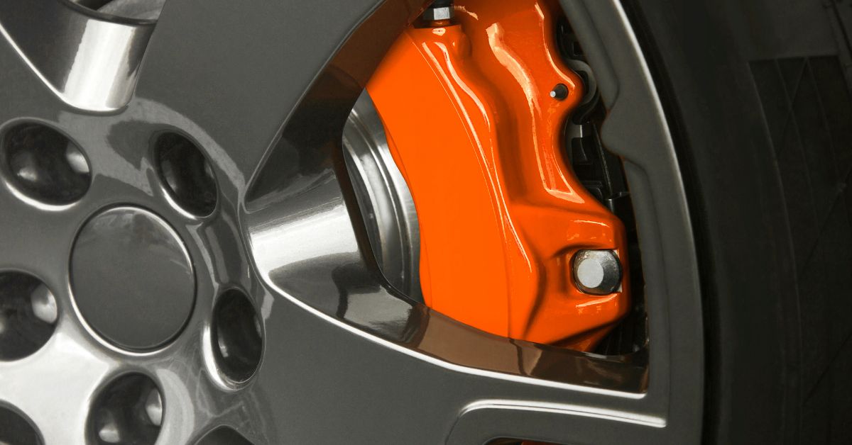 painted brake calipers