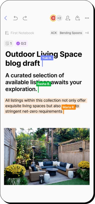 Bending Spoons | Evernote