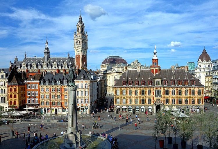 une illustration de la ville de Lille