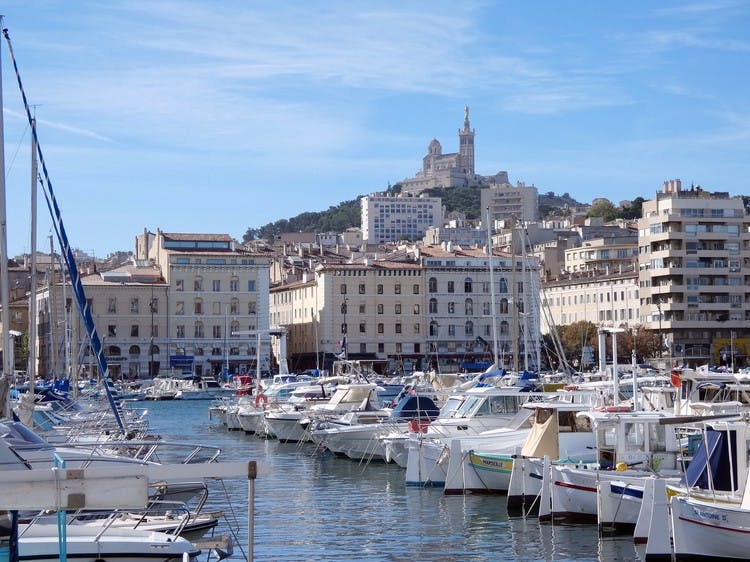 une illustration de la ville de Marseille