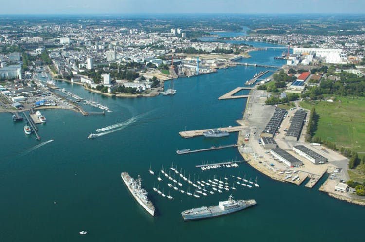 une illustration de la ville de Nantes