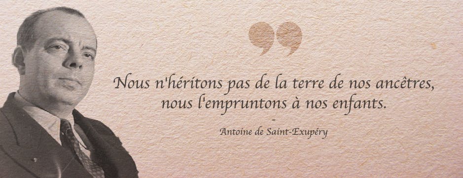 saint exupéry - citration - devise