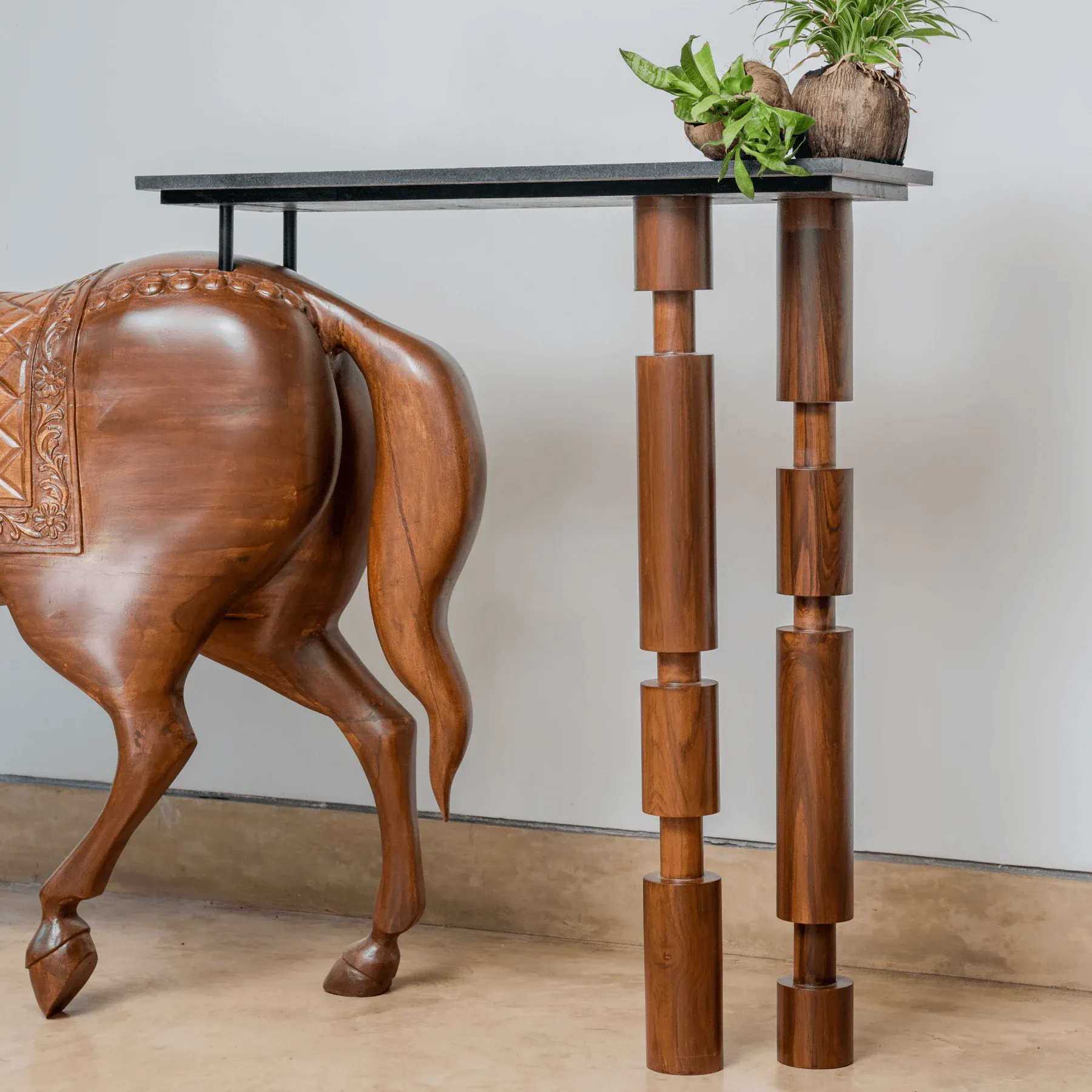 Horse Console Table - View 3