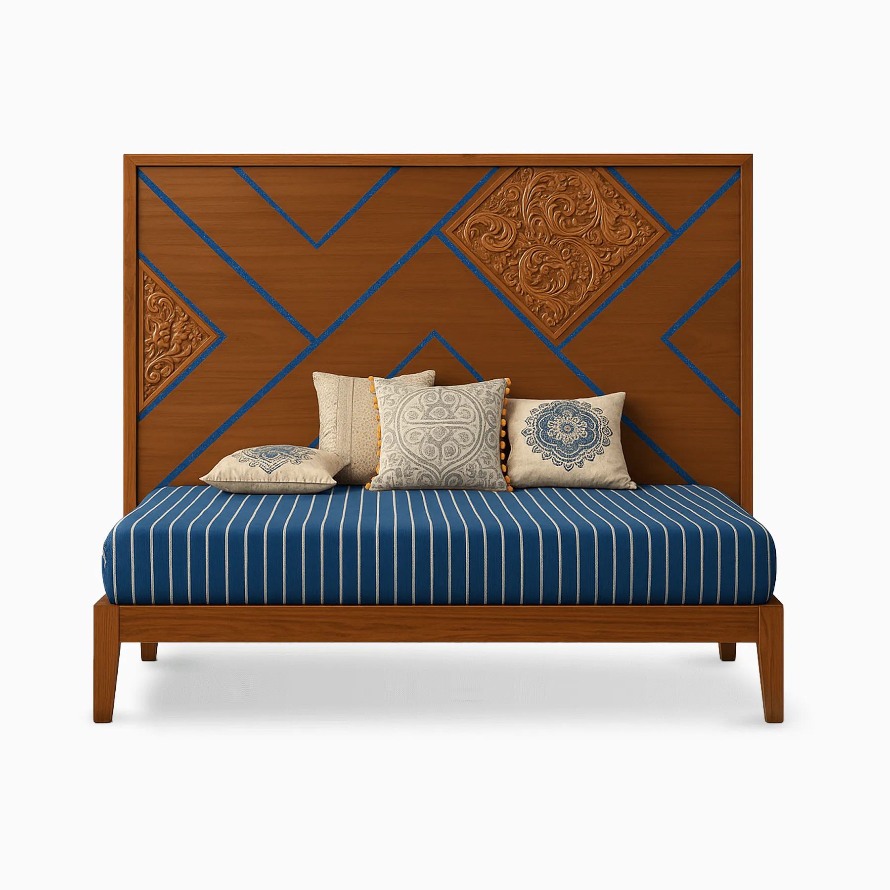 Lapis Inlay Bed