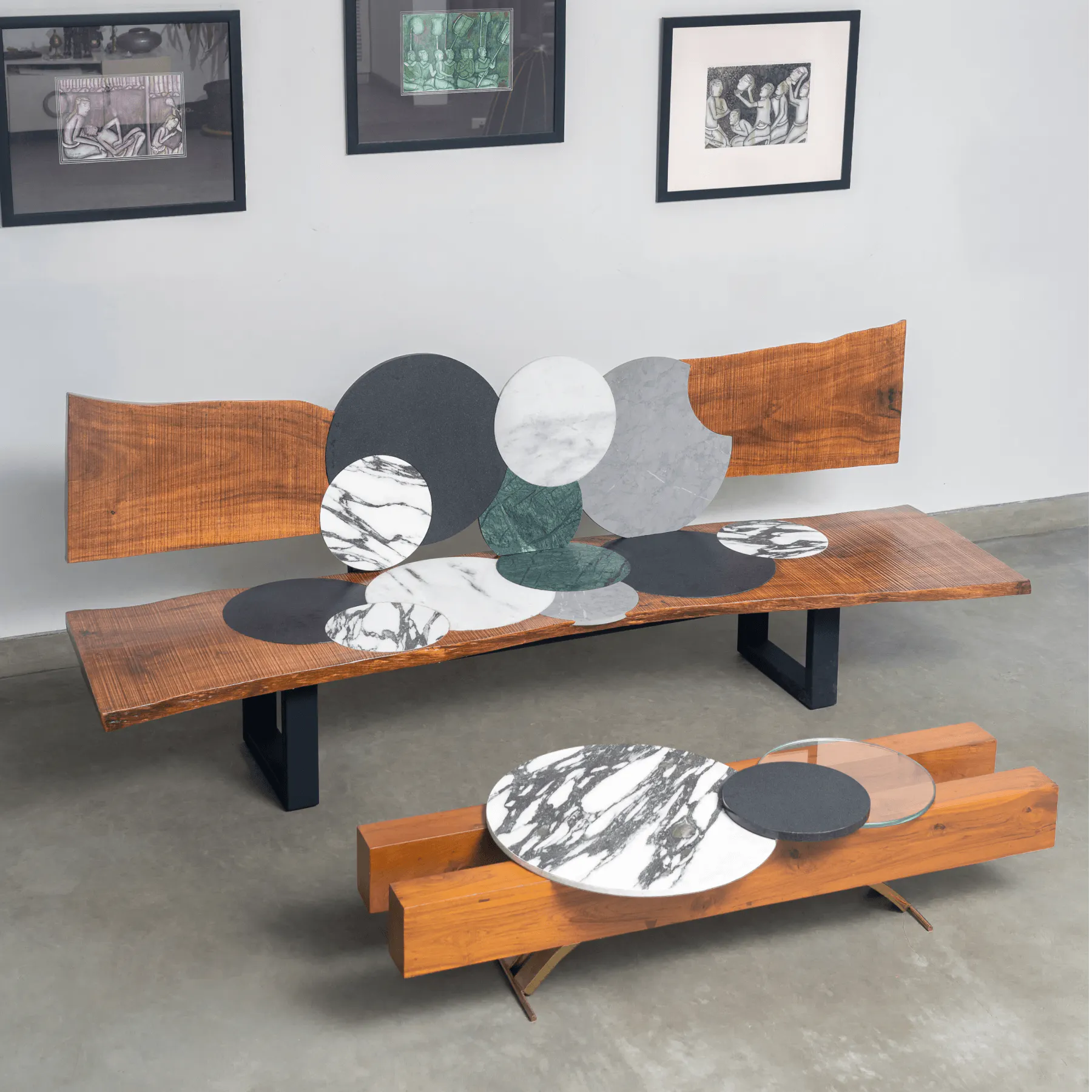 Orb Stone Center Table - View 4