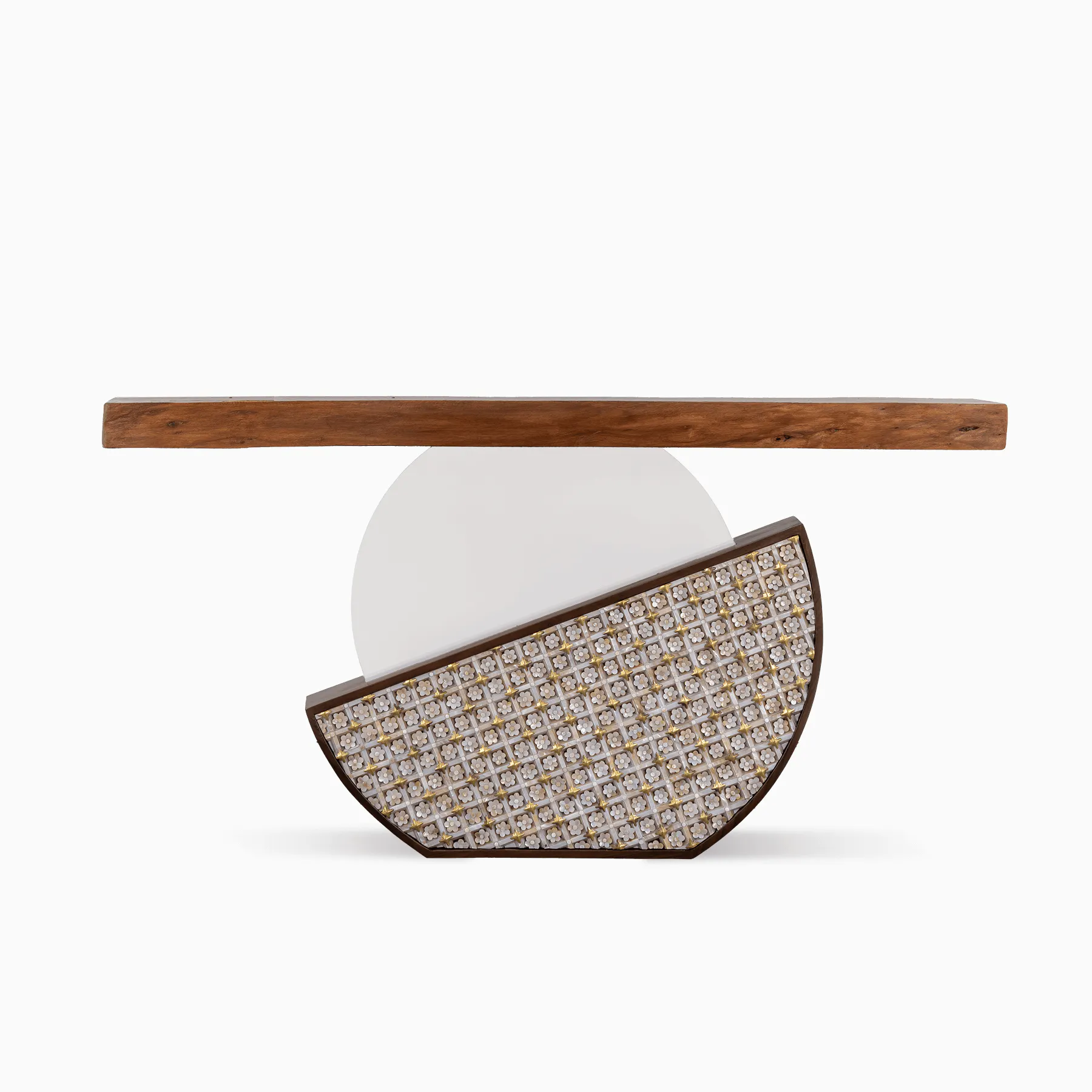Floral Console Table