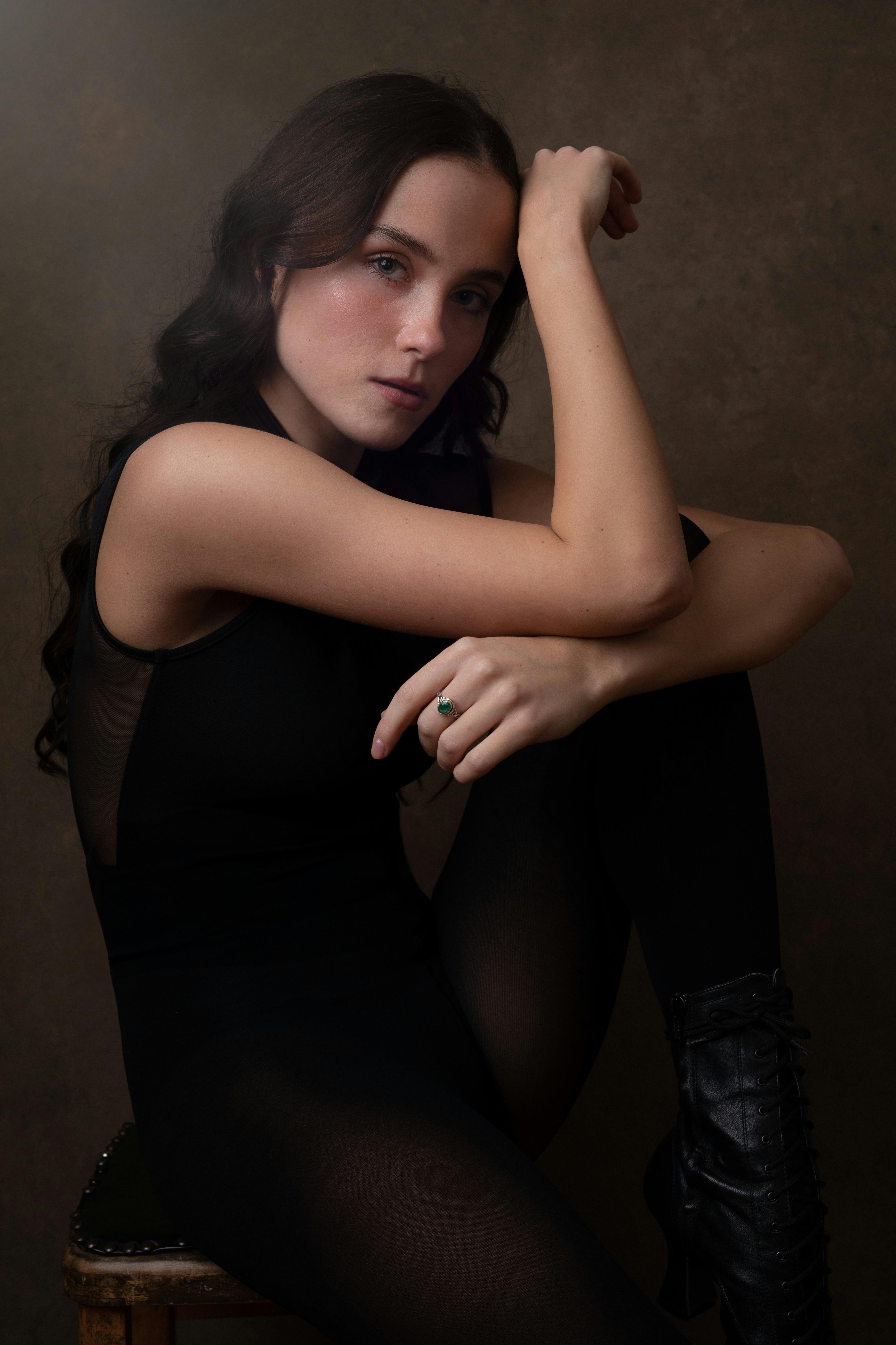 a professional dancer portrait