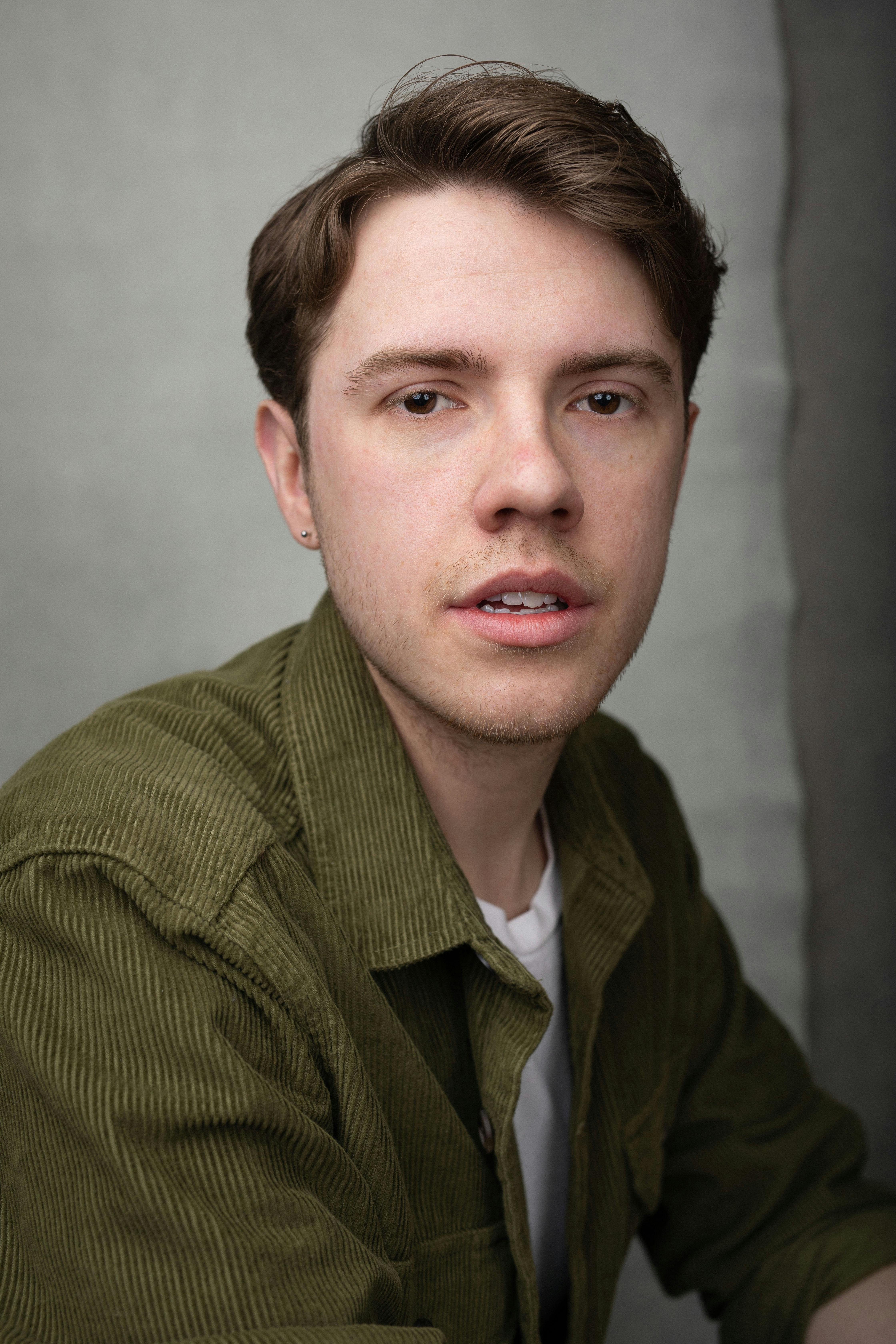 portrait of a London actor from a headshot session