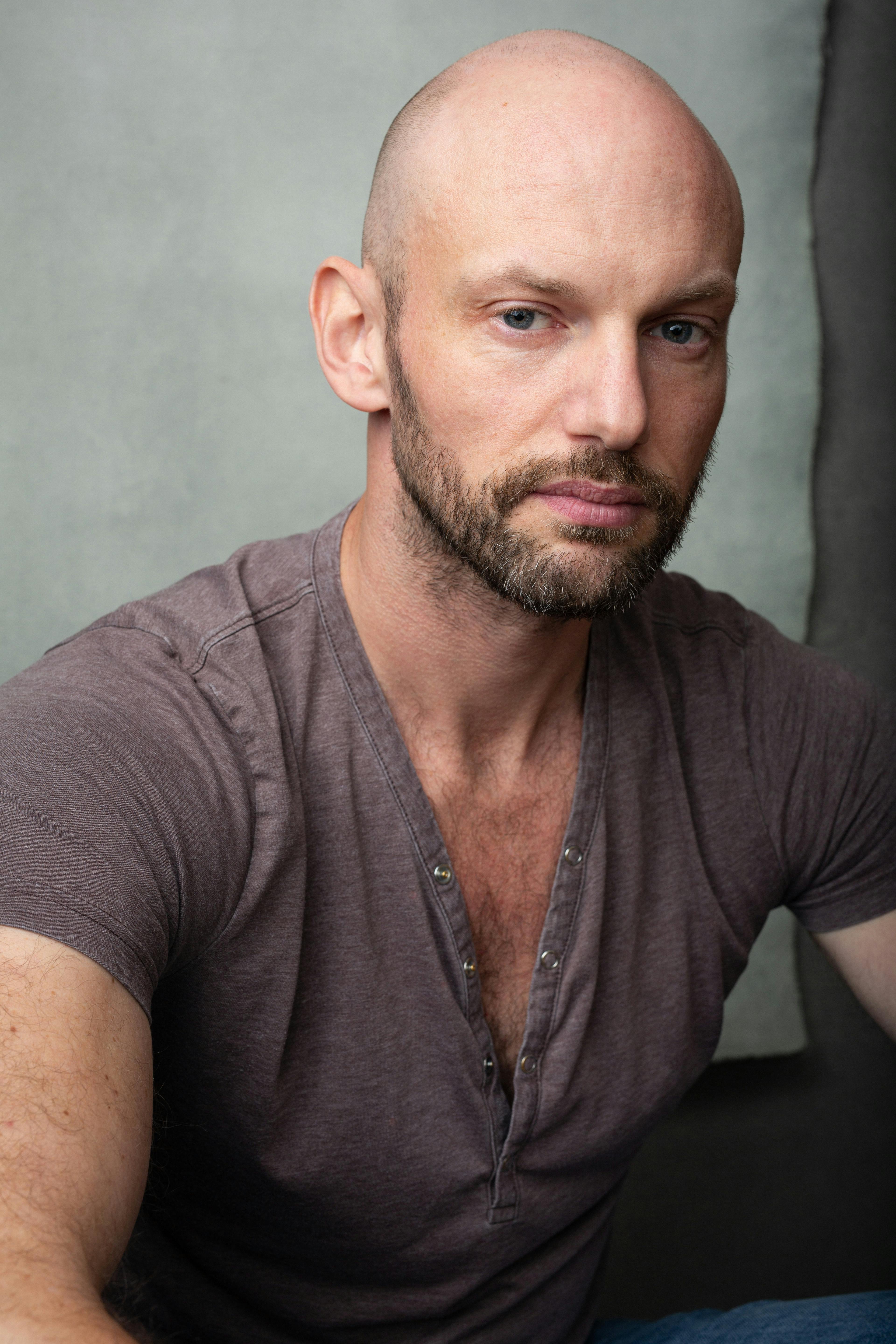 headshot of a London actor 