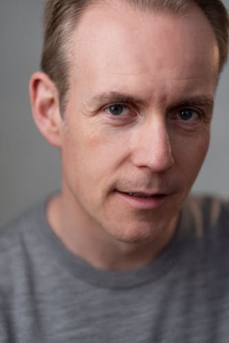 top headshot of a London actor