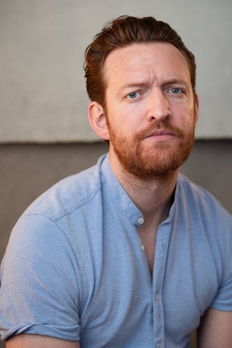headshot of a professional London actor
