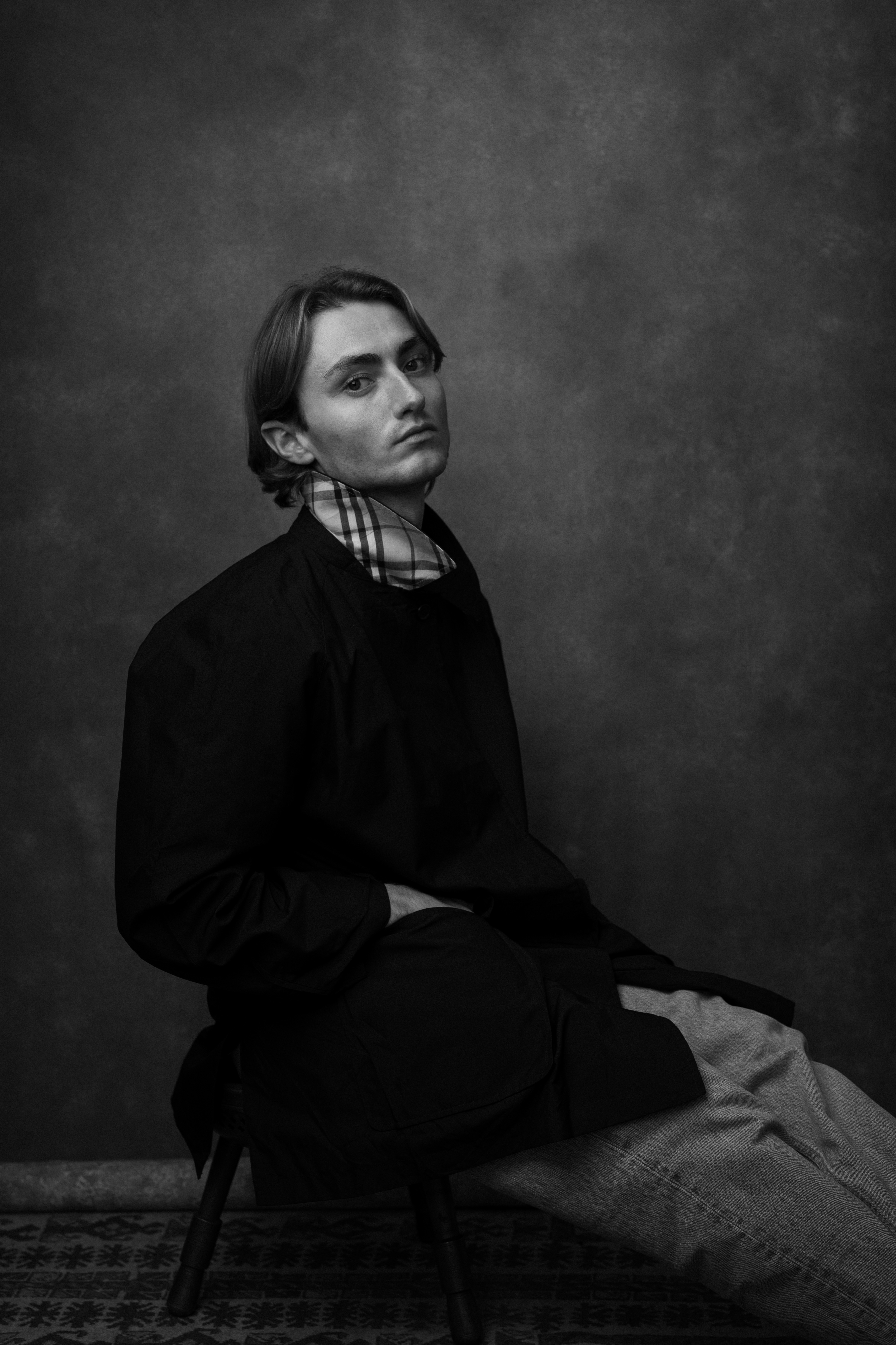 Headshot of a London actor by a photographer 