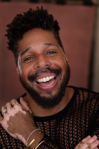 natural light headshot of a professional London actor