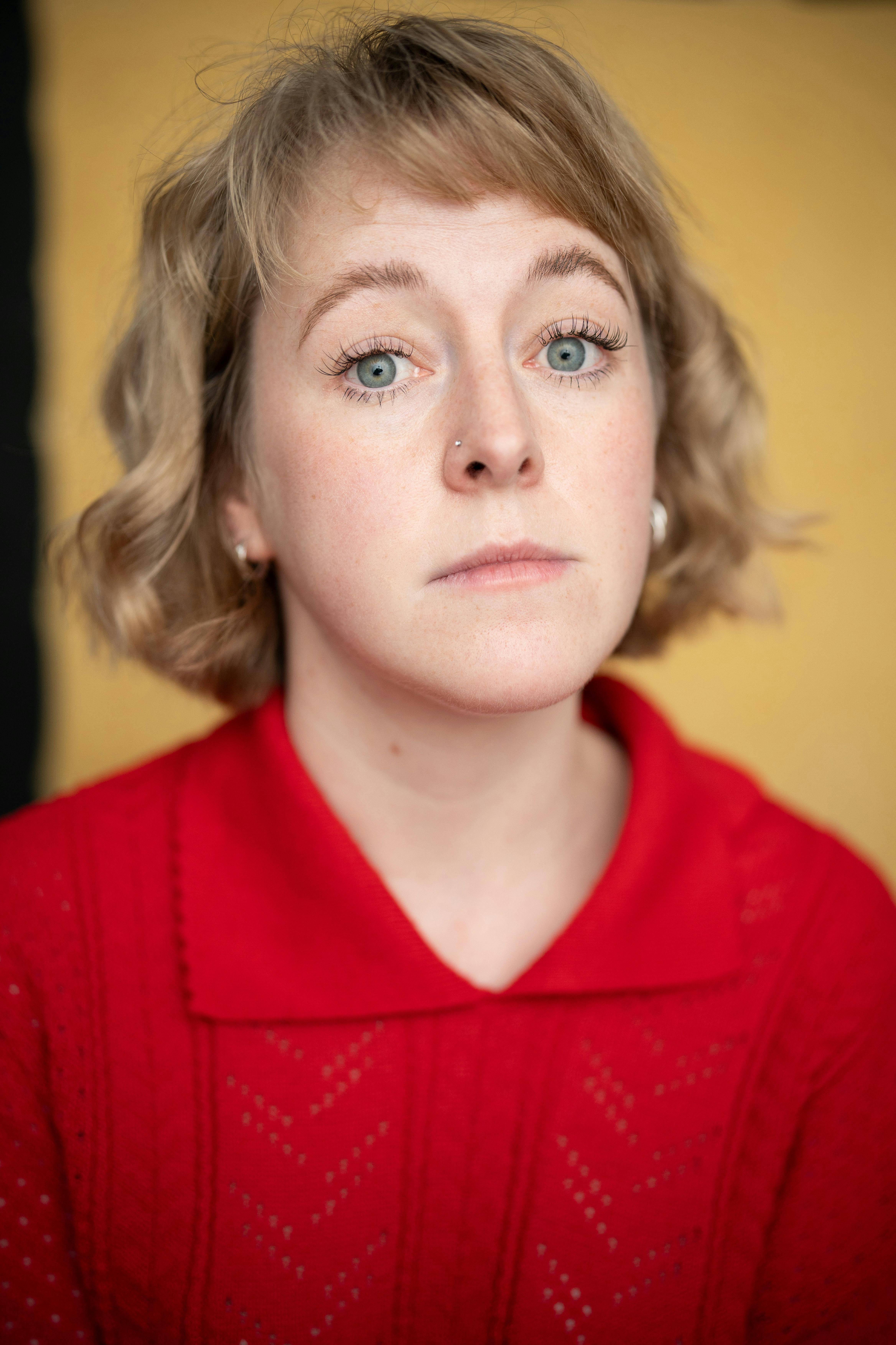 a headshot of a London actor