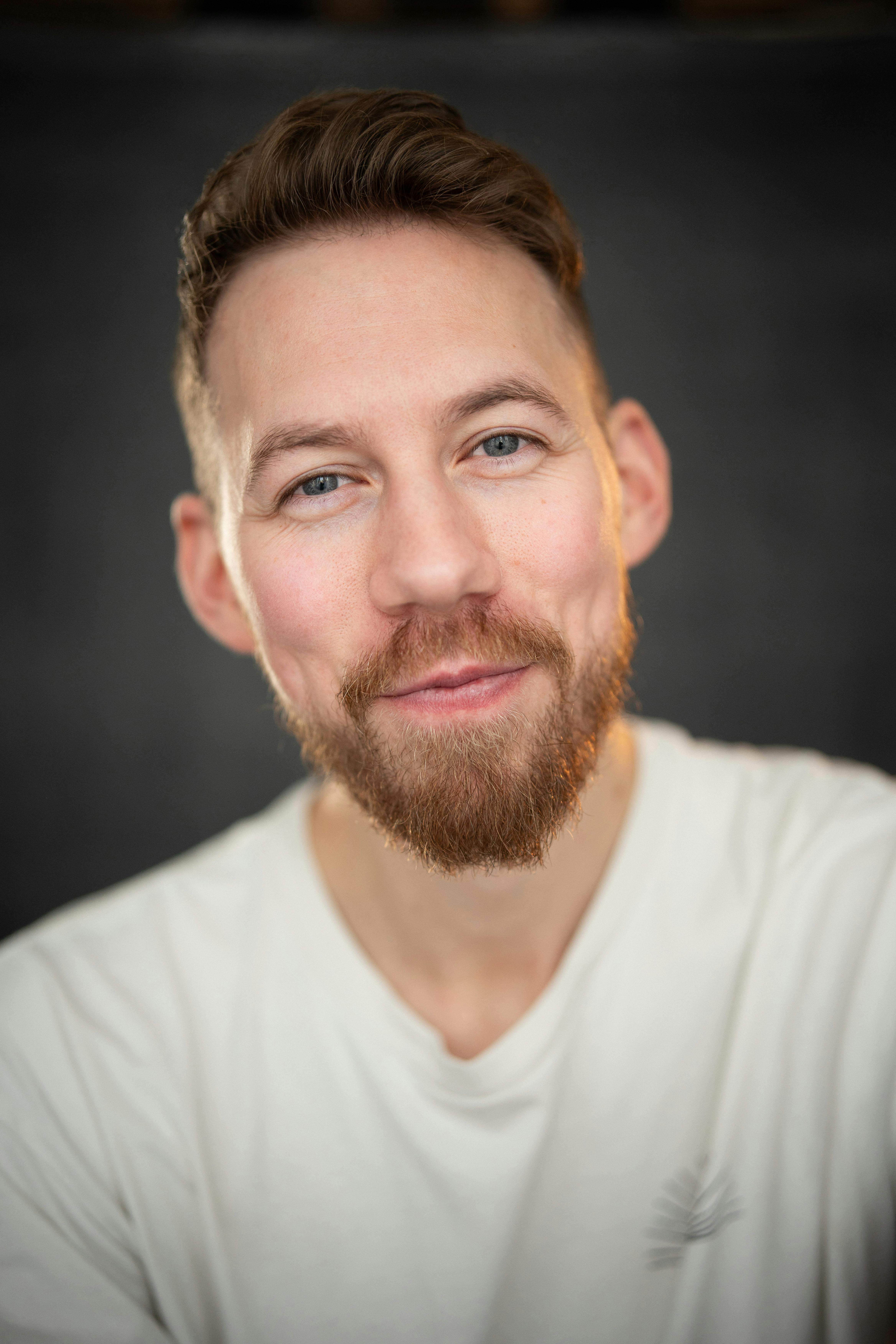 a portrait or headshot of a London actor