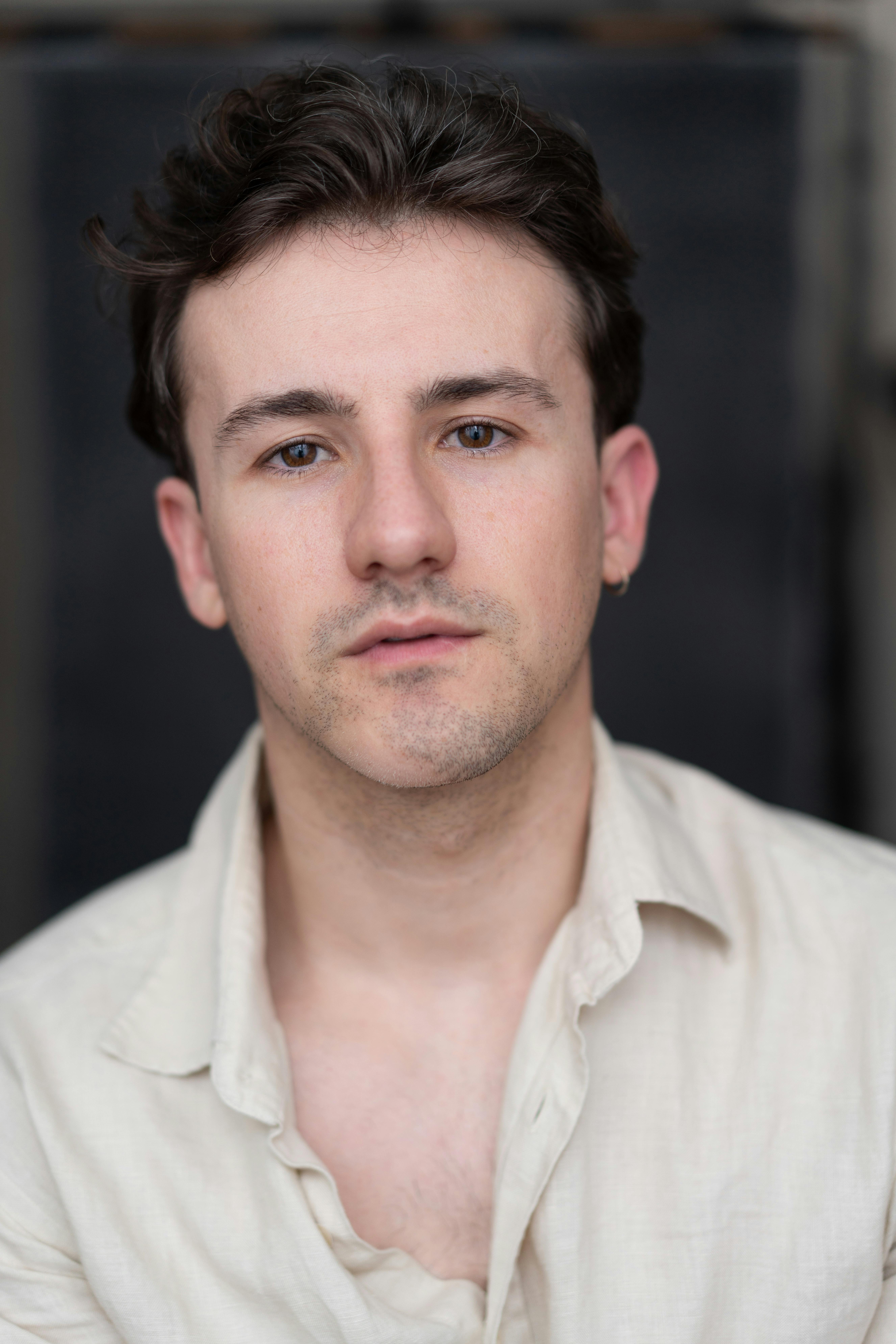 a professional headshot of a working London actor