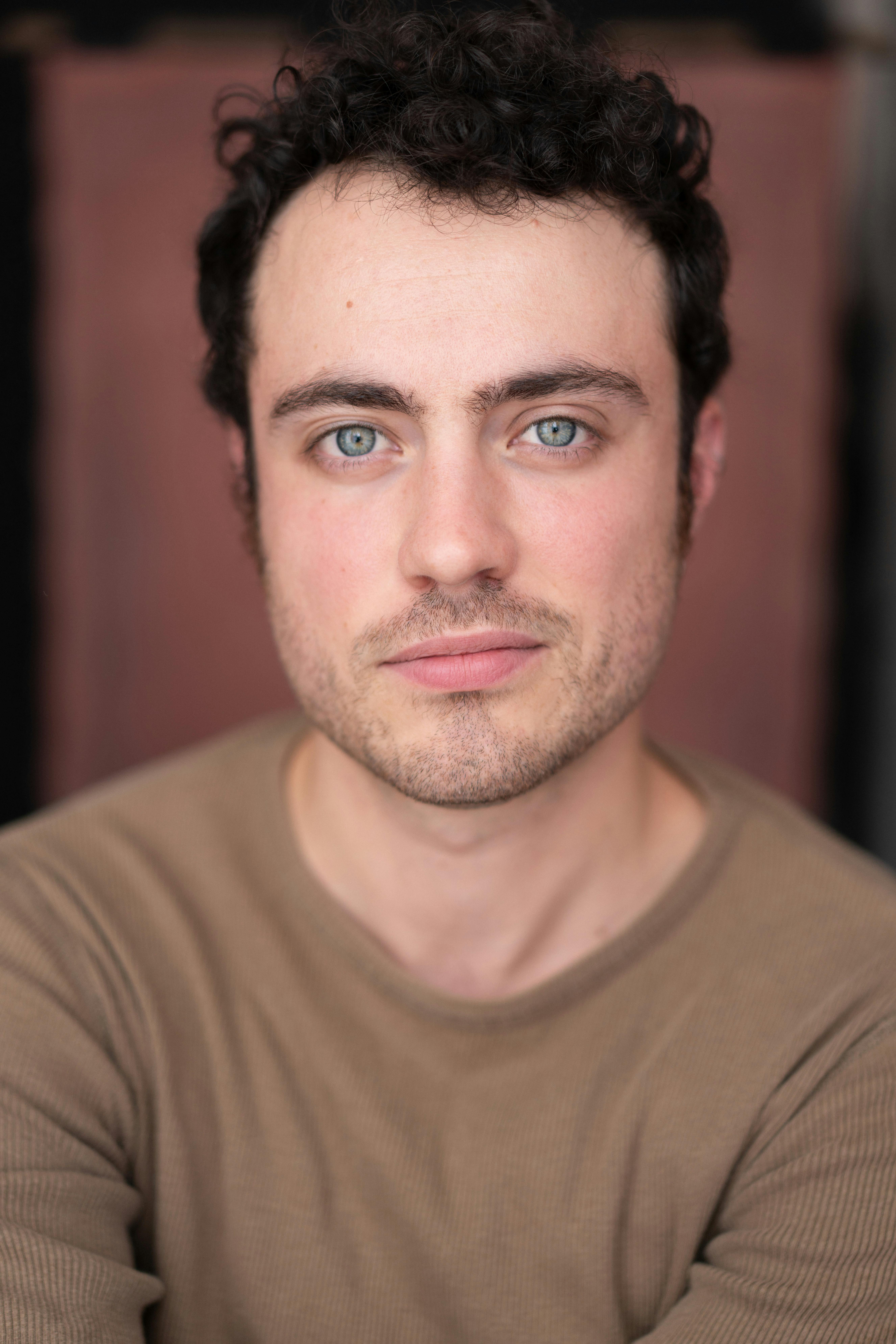 a headshot of a London actor