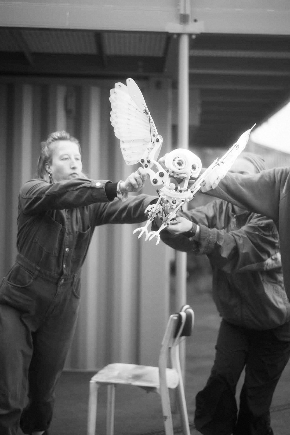 actors rehearsing in London 