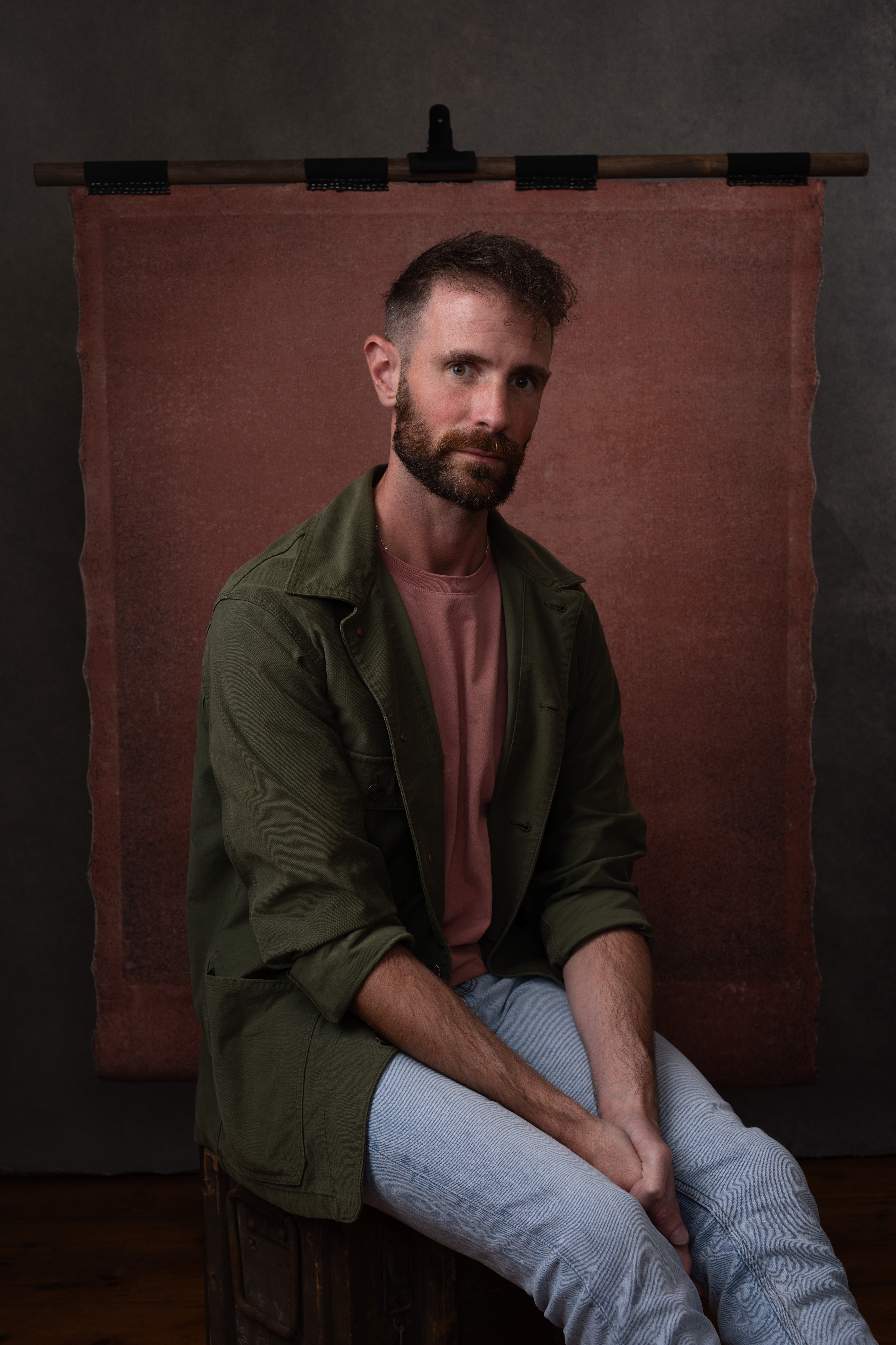 portrait photoshoot of a London actor 