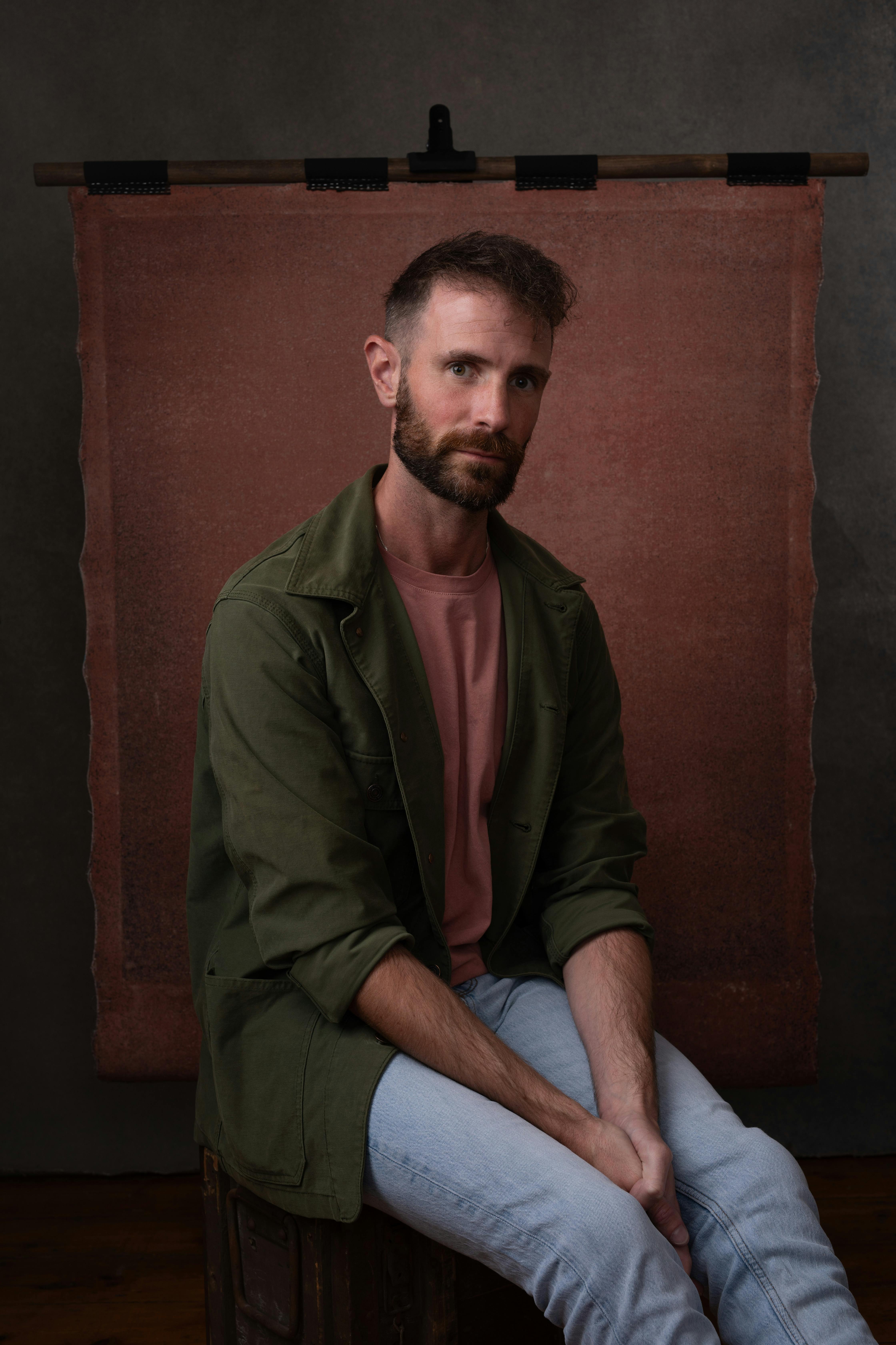 portrait photoshoot of a London actor