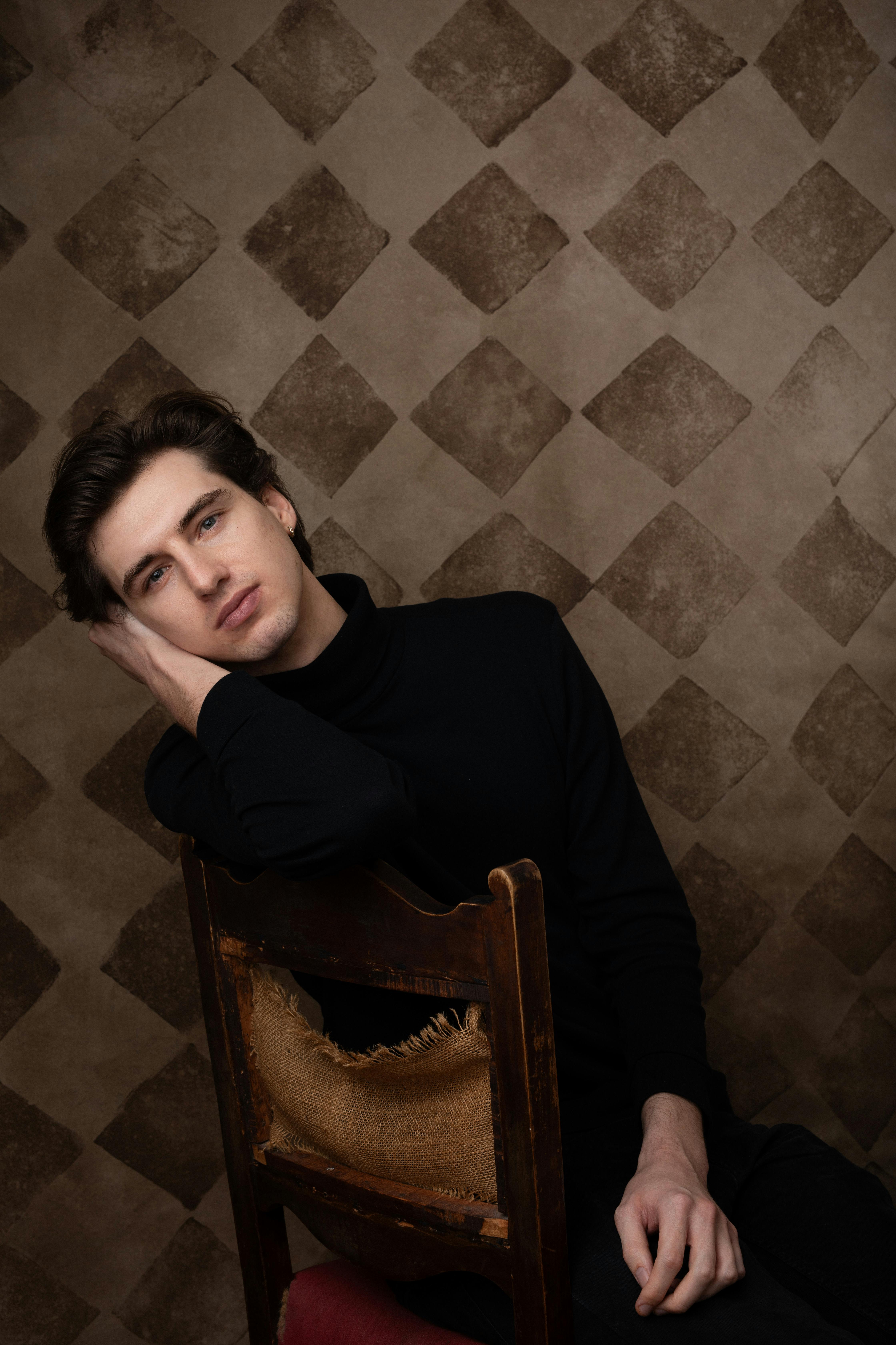 an editorial photo of a London actor