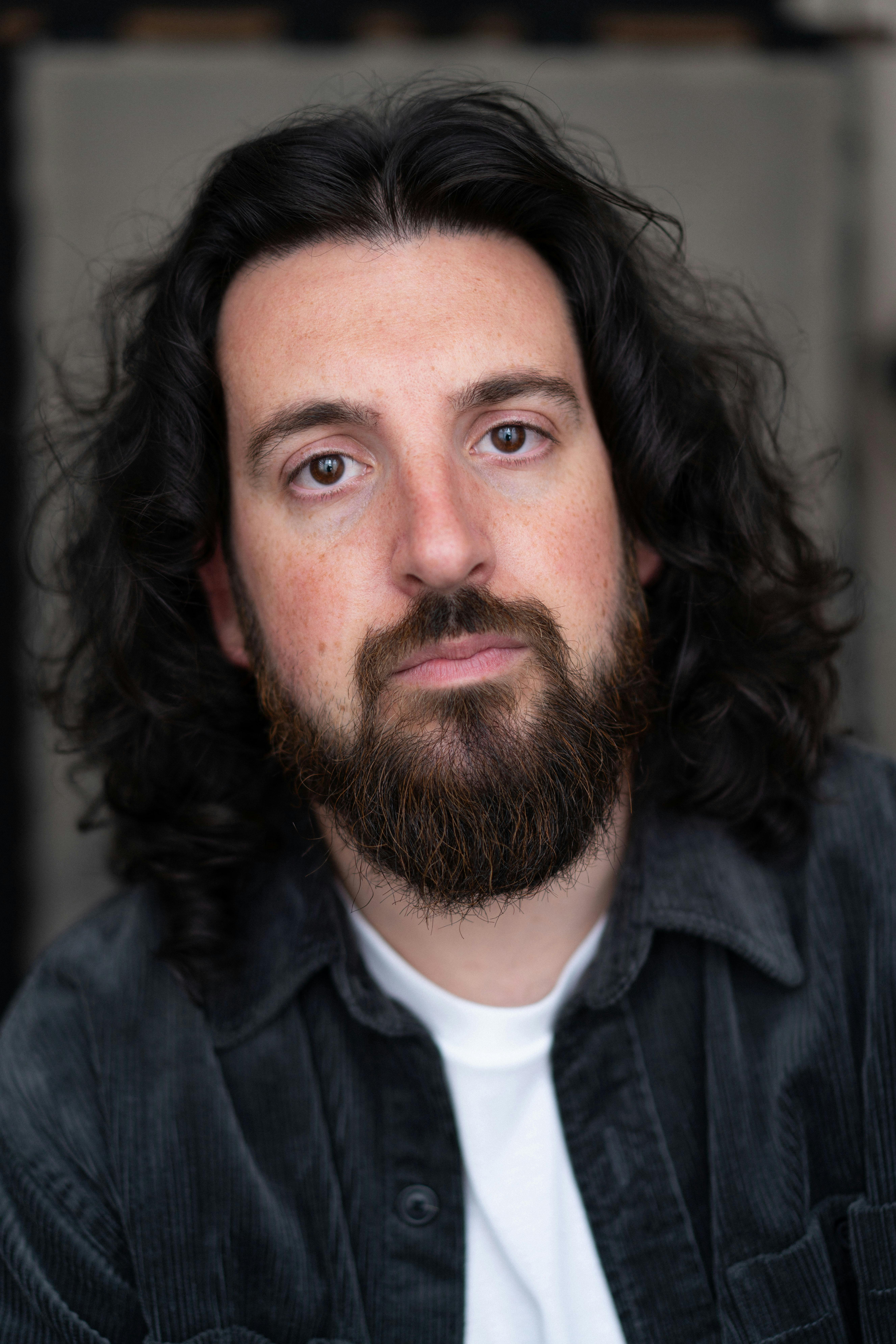 a headshot of a London actor