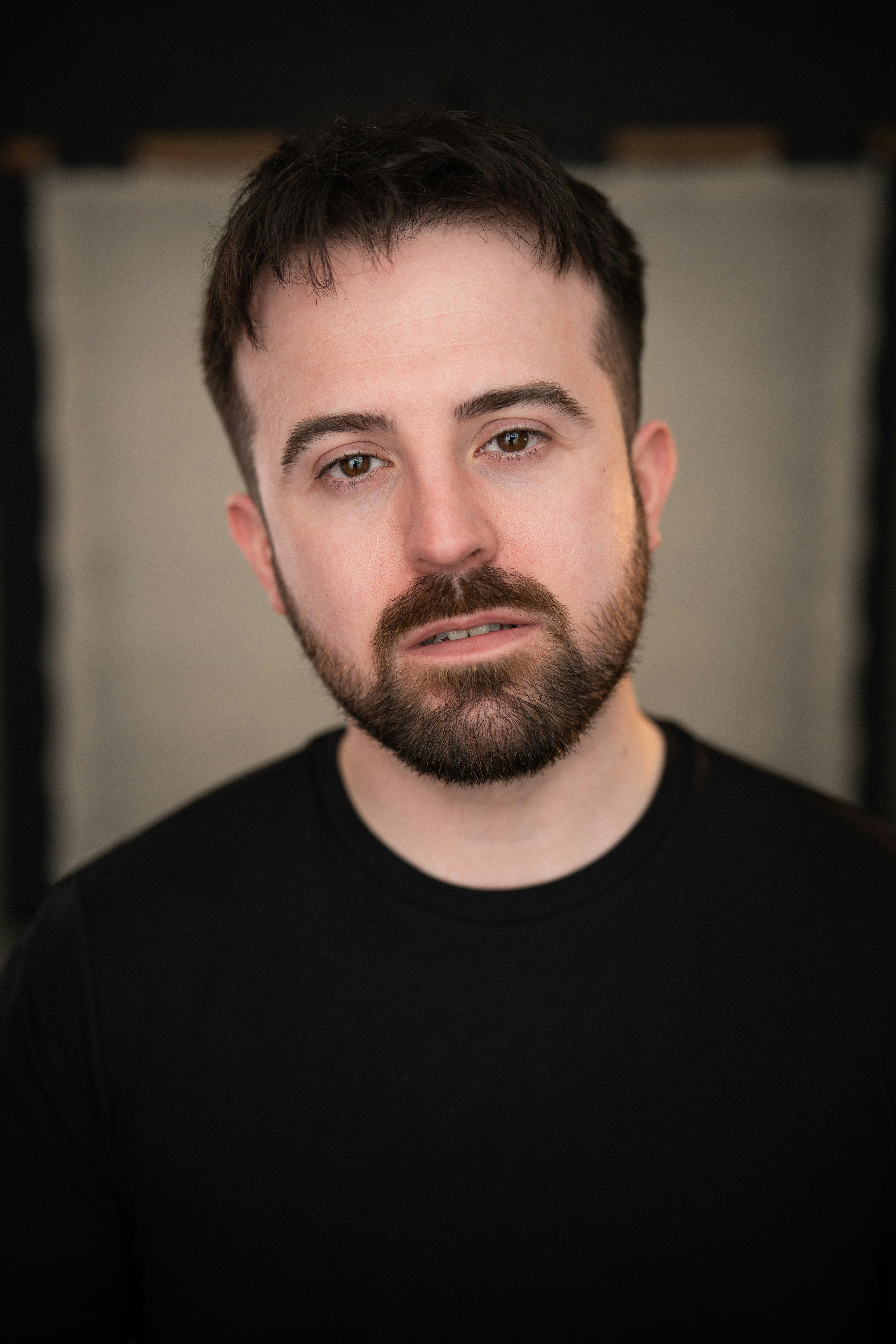 a portrait of a London based actor