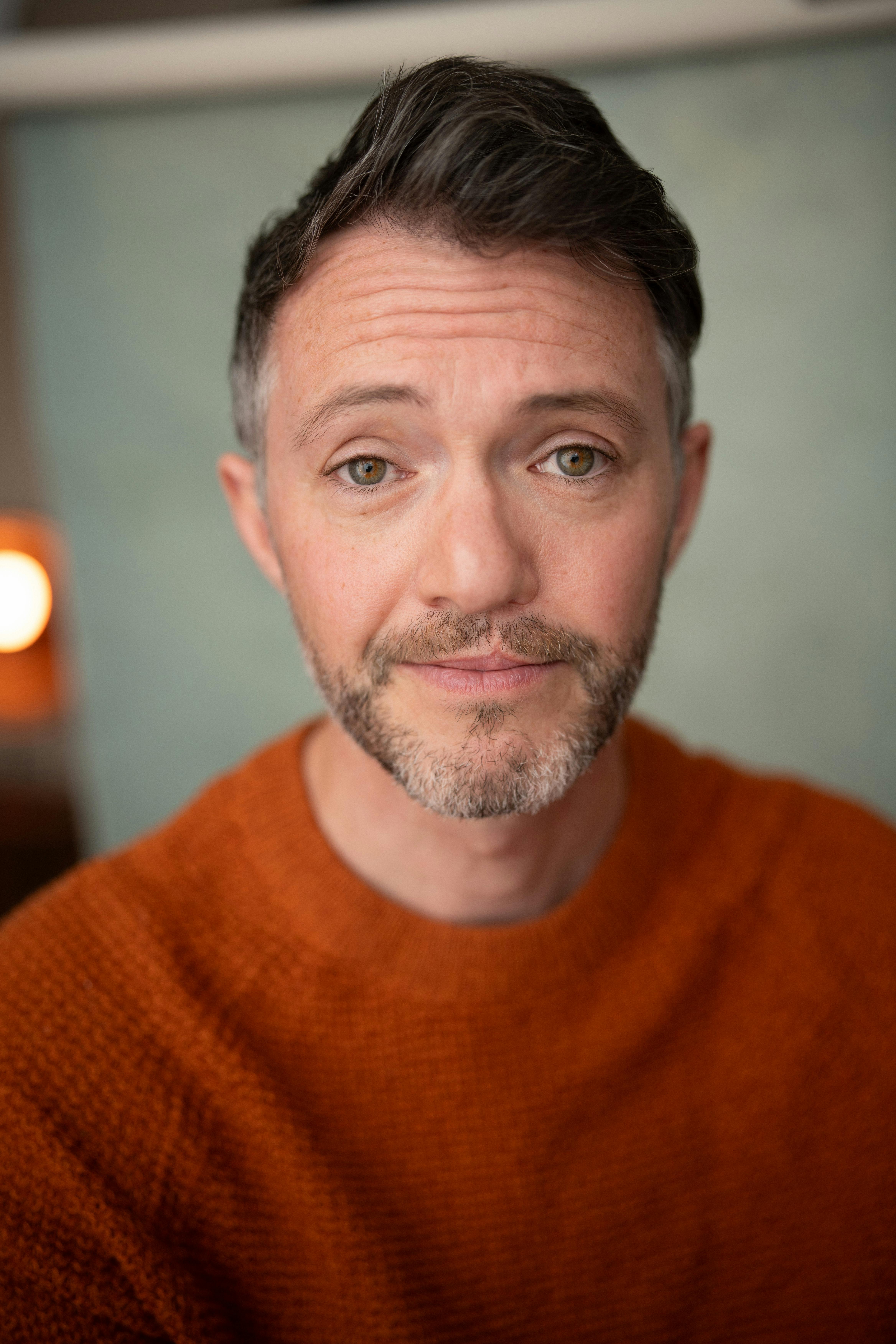 headshot of a London actor