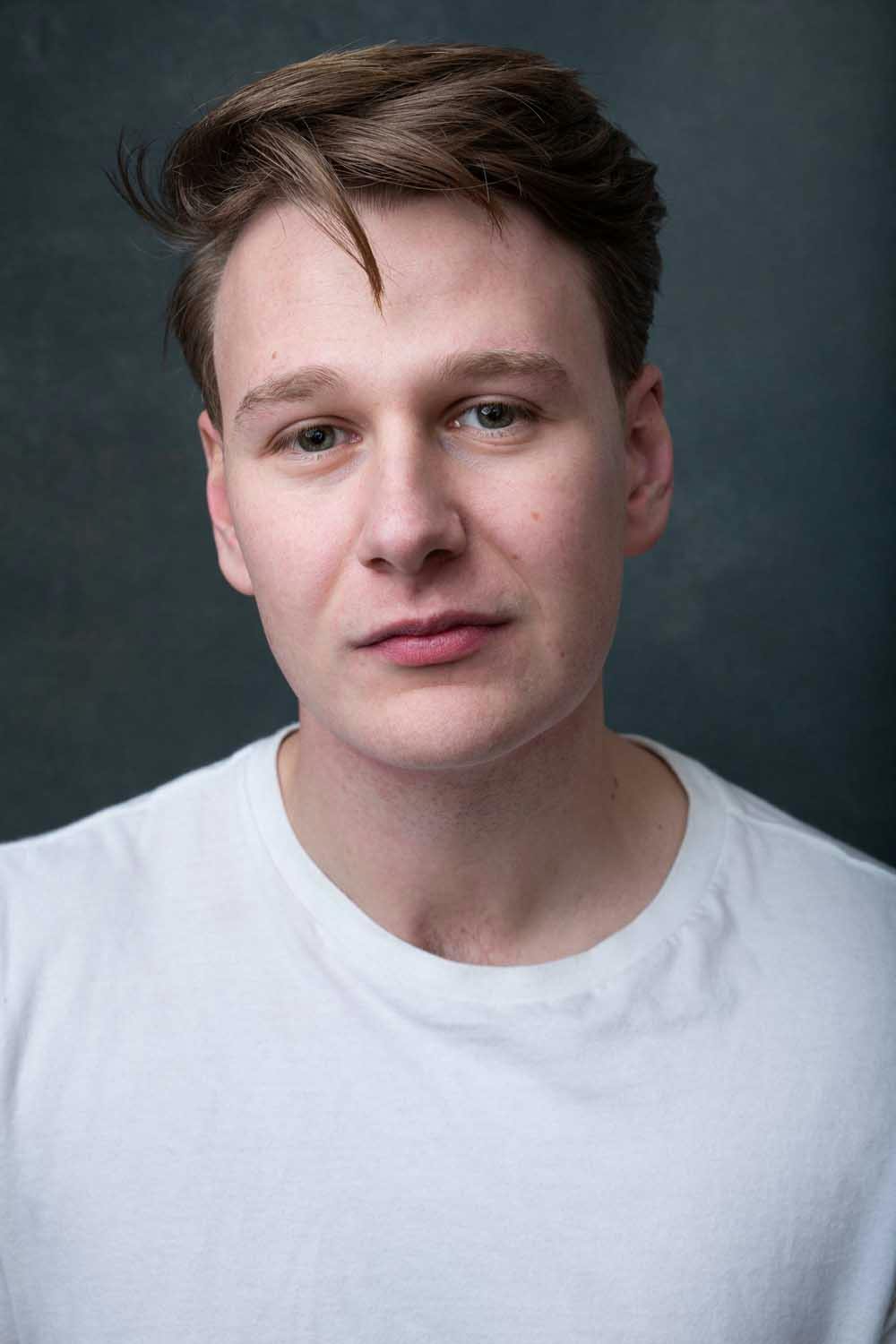 Professional headshot of a London actor