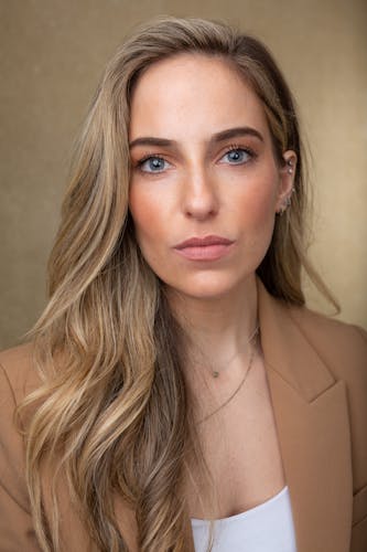 portrait of a headshot of a London actor