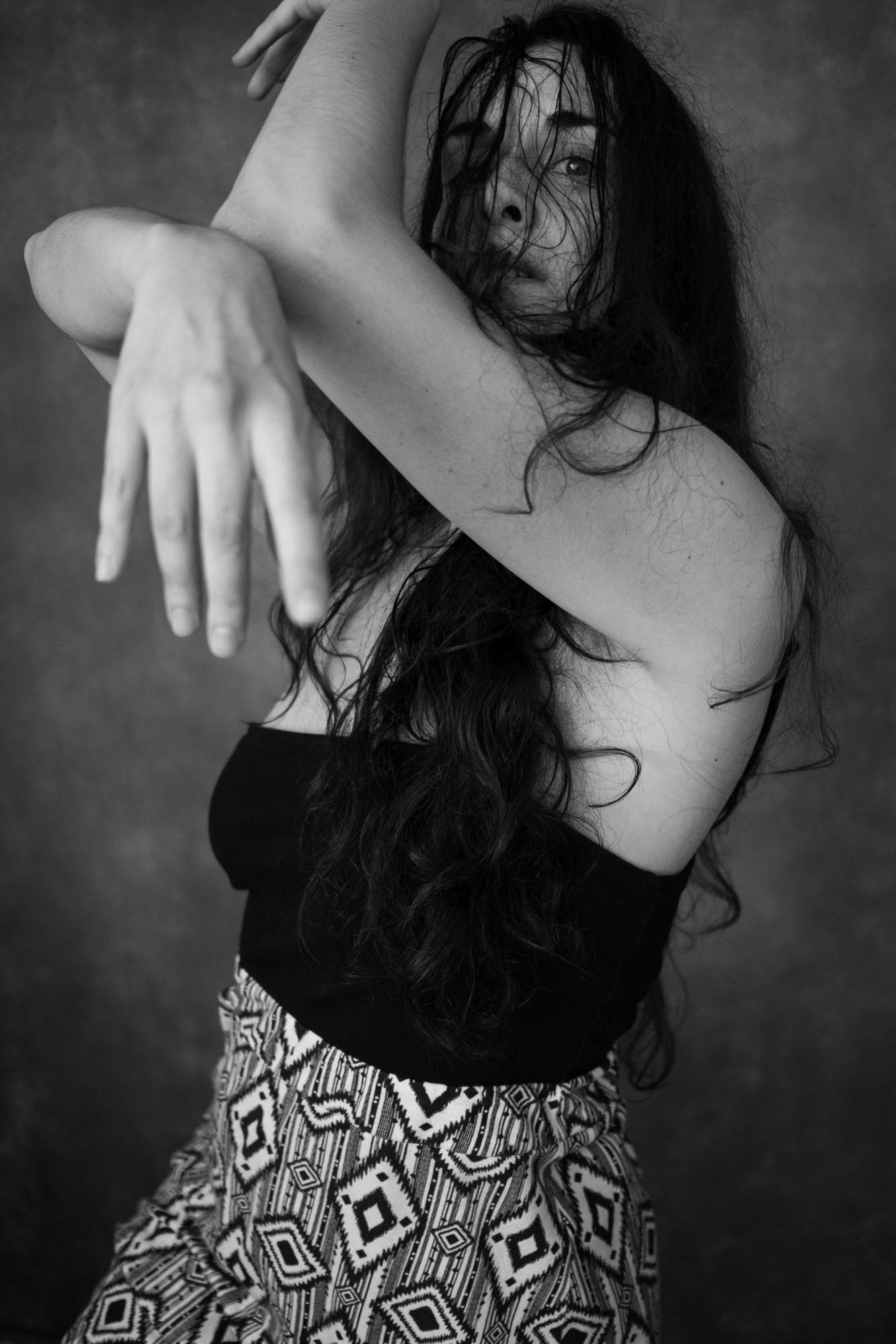 a portrait of a professional dancer 