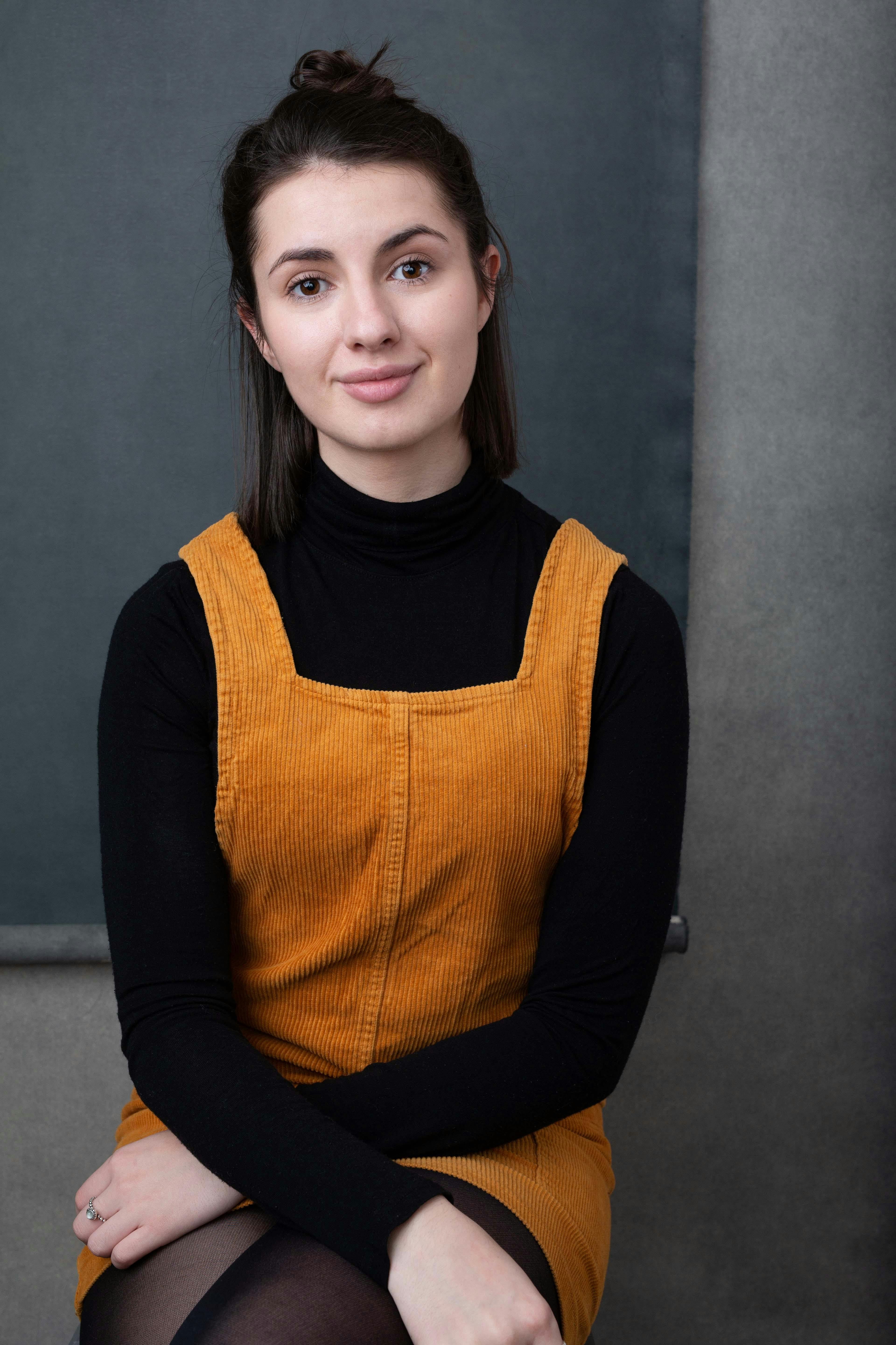 headshot photography of a London actor 