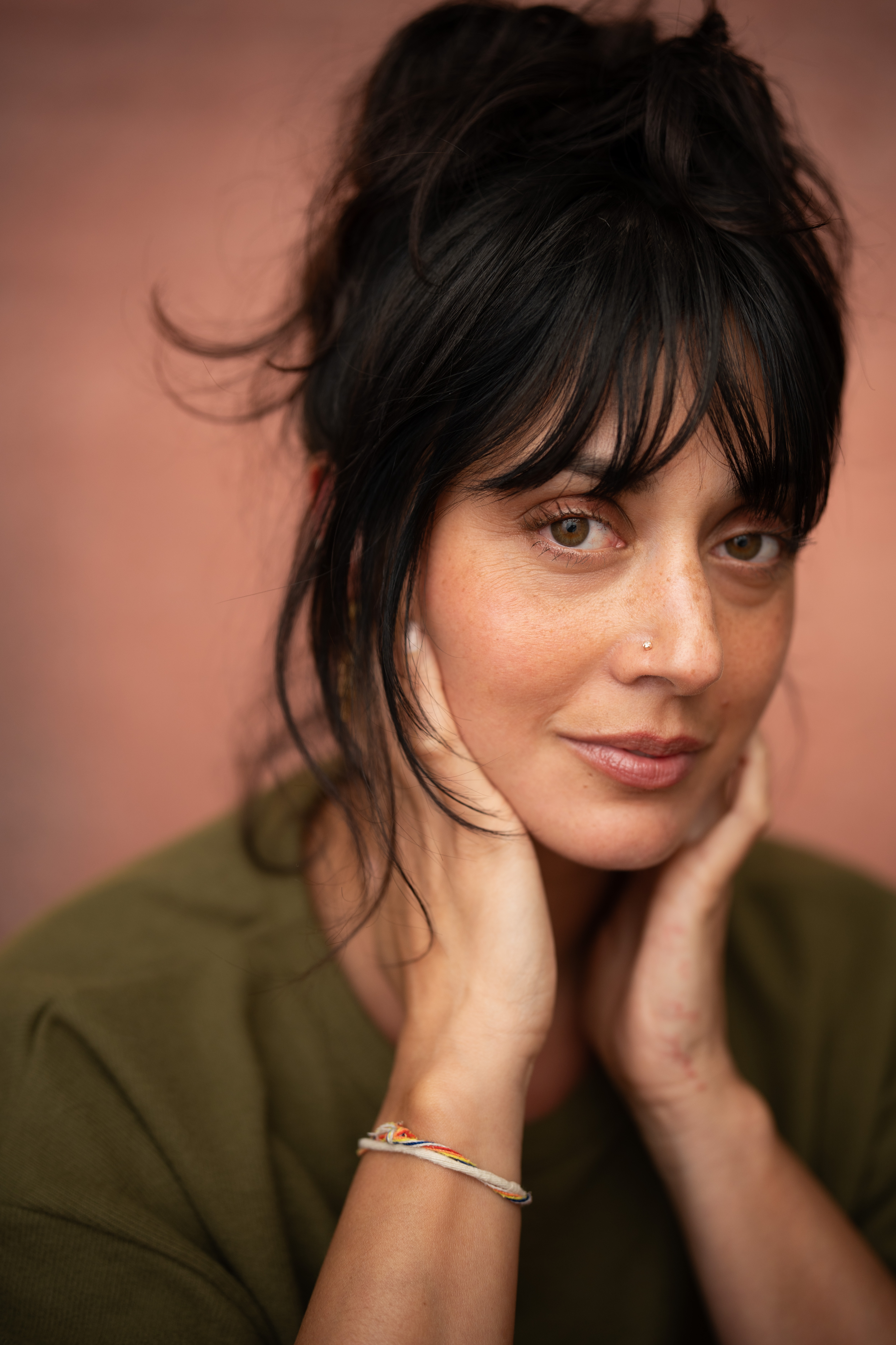 an actors headshot