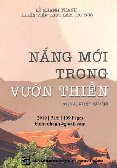 Nắng Mới Trong Vườn Thiền