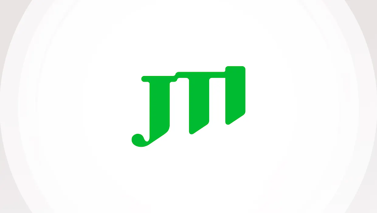 banner with JTI logo