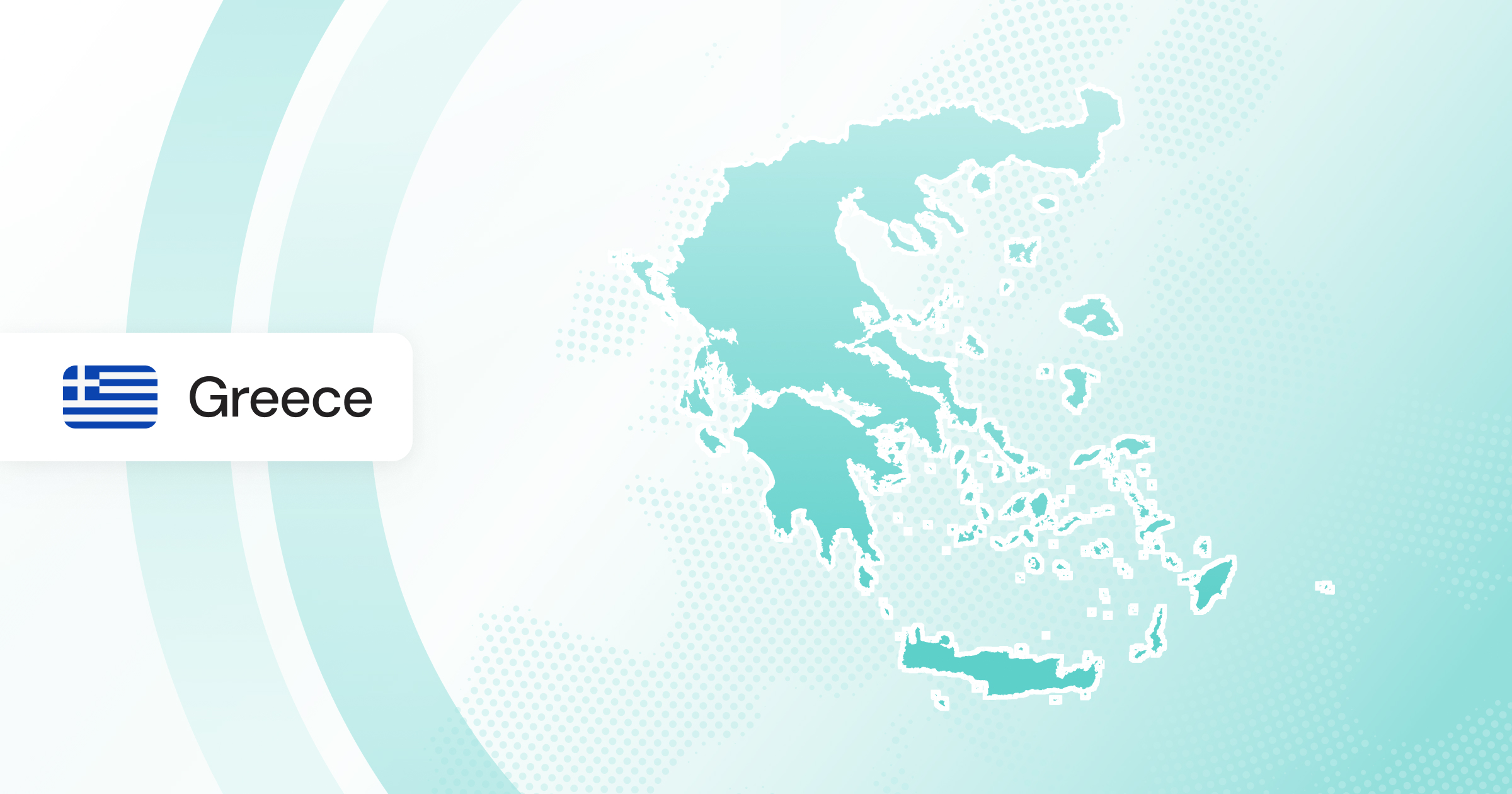 Map of Greece.