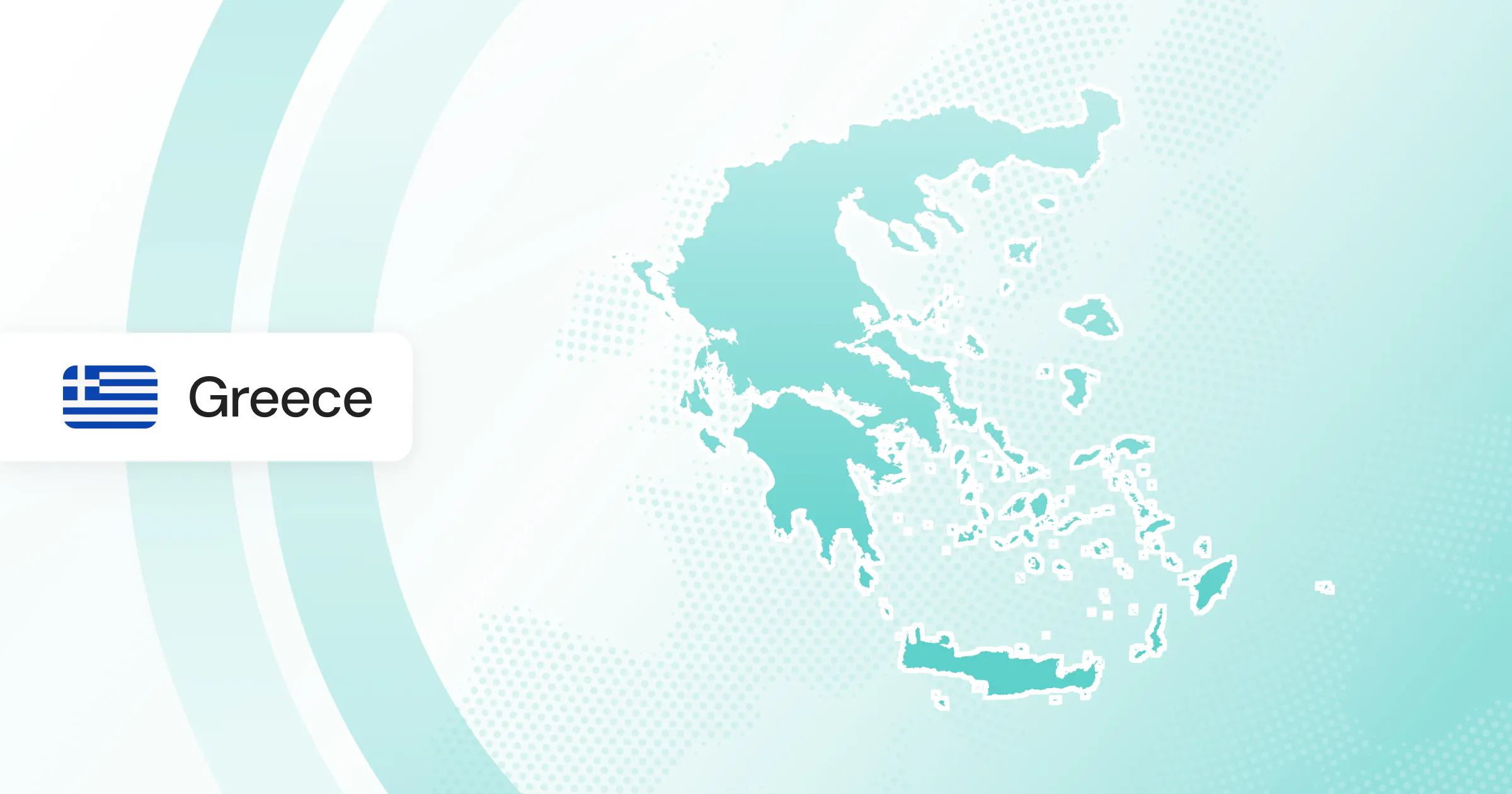 Map of Greece.