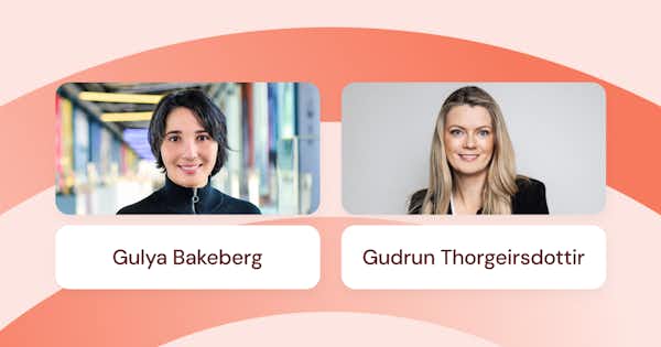 Photos of Gudrun Thorgeirsdottir and Gulya Bakeberg