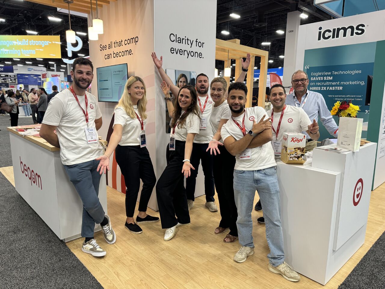 People at a conference.