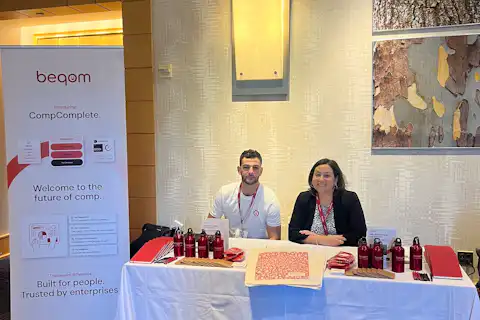 People at a conference.